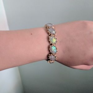 Synthetic Opal Bracelet